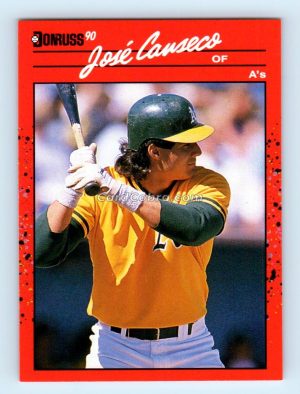 1990 Donruss #125 Jose Canseco Oakland Athletics