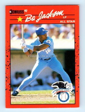 1990 Donruss #650 Bo Jackson Kansas City Royals