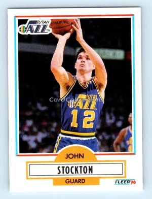 1990 Fleer #189 John Stockton Utah Jazz