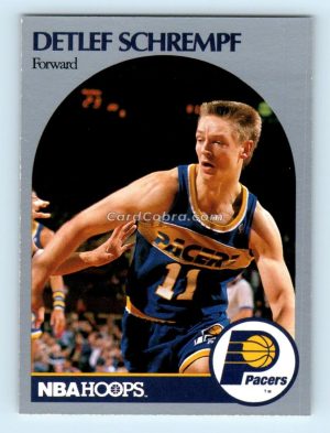 1990 Hoops #138 Detlef Schrempf Indiana Pacers