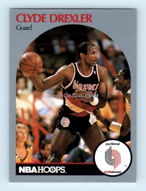 1990 Hoops #245 Clyde Drexler Portland Trail Blazers