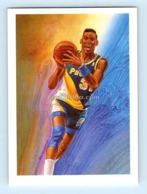 1990 Hoops #365 Reggie Miller Indiana Pacers