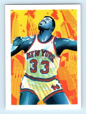 1990 Hoops #372 Patrick Ewing New York Knicks