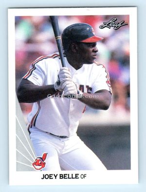 1990 Leaf #180 Joey Belle Cleveland Indians