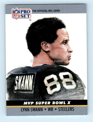 1990 Pro Set Super Bowl MVP Collectibles #10 Lyjnn Swann Pittsburgh Steelers/Dallas Cowboys