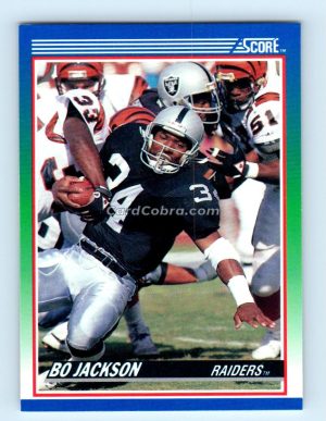 1990 Score #10 Bo Jackson Los Angeles Raiders