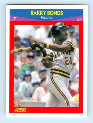 1990 Score 100 Superstars #53 Barry Bonds Pittsburgh Pirates