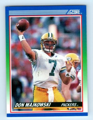 1990 Score #15 Don Majkowski Green Bay Packers