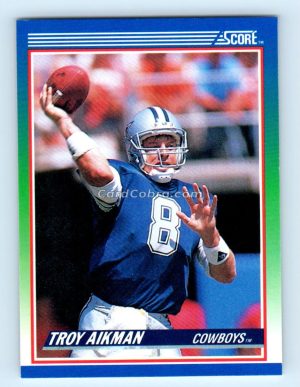 1990 Score #21 Troy Aikman Dallas Cowboys