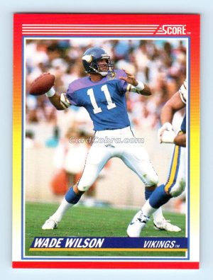 1990 Score #250 Wade Wilson Minnesota Vikings