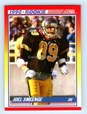 1990 Score #294 Joel Smeenge Western Michigan Broncos Rookie Card