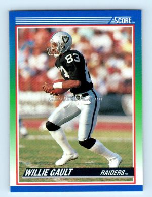 1990 Score #37 Willie Gault Los Angeles Raiders