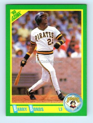 1990 Score #4 Barry Bonds Pittsburgh Pirates