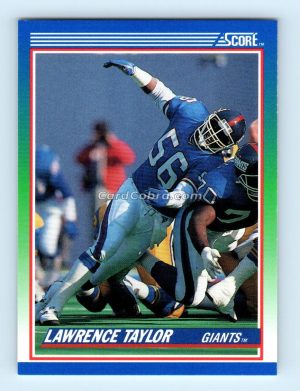 1990 Score #50 Lawrence Taylor New York Giants