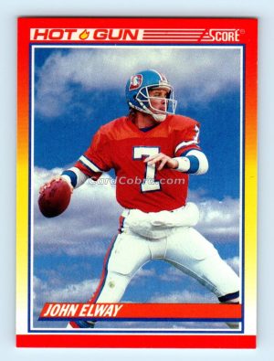 1990 Score #564 John Elway Denver Broncos