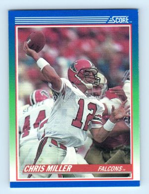 1990 Score #70 Chris Miller Atlanta Falcons