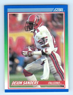 1990 Score #95 Deion Sanders Atlanta Falcons