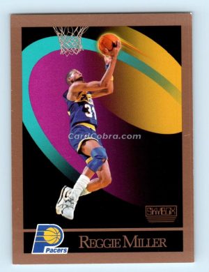 1990 SkyBox #117 Reggie Miller Indiana Pacers