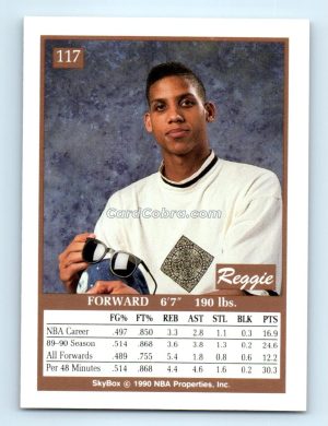 1990 SkyBox #117 Reggie Miller Indiana Pacers