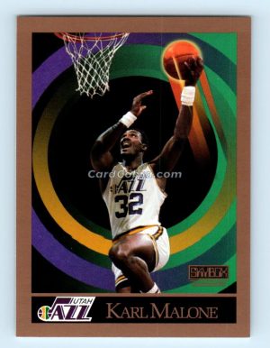 1990 SkyBox #282 Karl Malone Utah Jazz