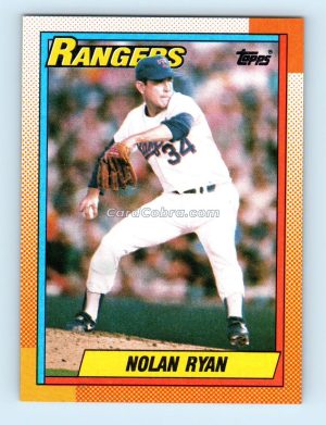 1990 Topps #1 Nolan Ryan Texas Rangers