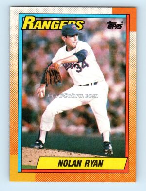 1990 Topps #1 Nolan Ryan Texas Rangers