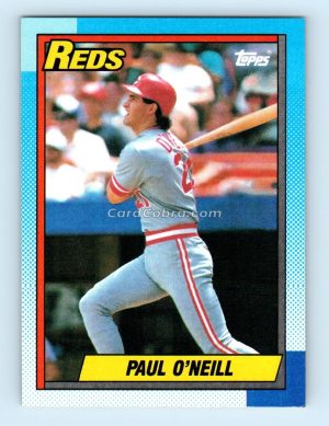 1990 Topps #332 Paul O'Neill Cincinnati Reds