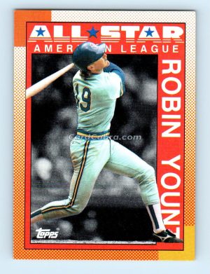 1990 Topps #389 Robin Yount Milwaukee Brewers