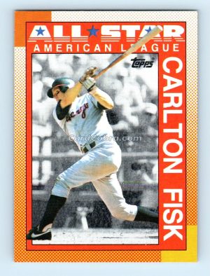 1990 Topps #392 Carlton Fisk Chicago White Sox