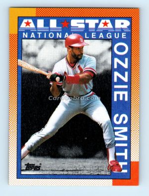 1990 Topps #400 Ozzie Smith St. Louis Cardinals