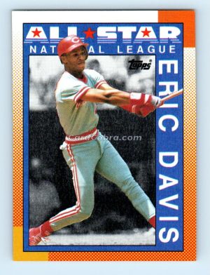 1990 Topps #402 Eric Davis Cincinnati Reds