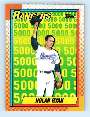 1990 Topps #5 Nolan Ryan Texas Rangers