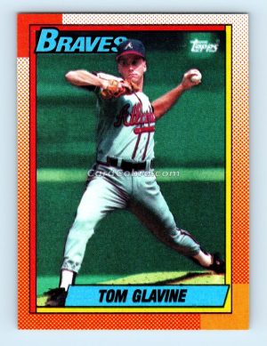 1990 Topps #506 Tom Glavine Atlanta Braves