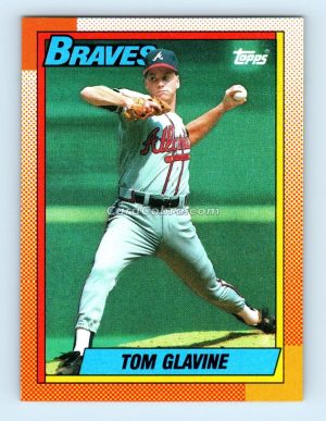 1990 Topps #506 Tom Glavine Atlanta Braves