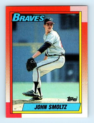 1990 Topps #535 John Smoltz Atlanta Braves