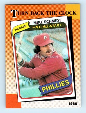 1990 Topps #662 Mike Schmidt Philadelphia Phillies