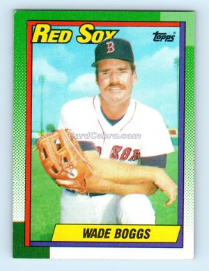 1990 Topps #760 Wade Boggs Boston Red Sox