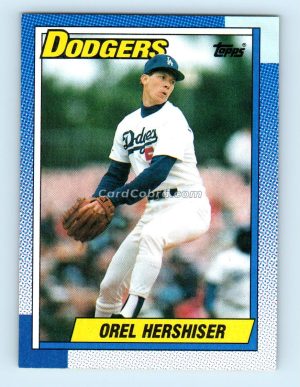 1990 Topps #780 Orel Hershiser Los Angeles Dodgers