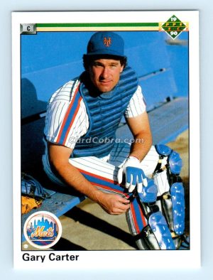 1990 Upper Deck #168 Gary Carter New York Mets