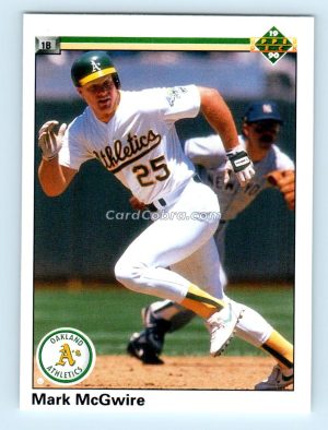 1990 Upper Deck #171 Mark McGwire Oakland Athletics