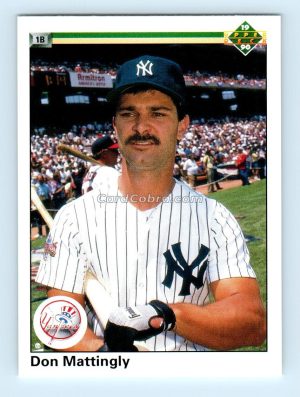 1990 Upper Deck #191 Don Mattingly New York Yankees