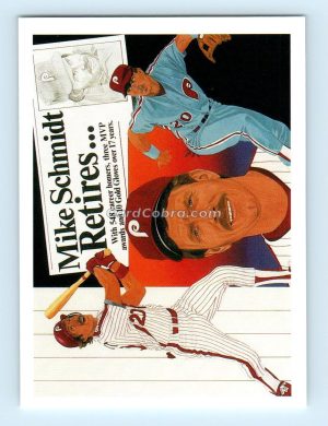 1990 Upper Deck #20 Mike Schmidt Philadelphia Phillies