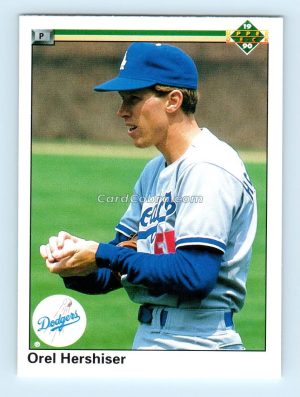 1990 Upper Deck #256 Orel Hershiser Los Angeles Dodgers