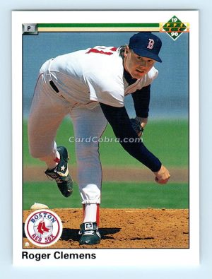 1990 Upper Deck #323 Roger Clemens Boston Red Sox