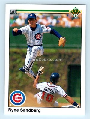 1990 Upper Deck #324 Ryne Sandberg Chicago Cubs