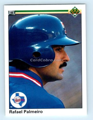 1990 Upper Deck #335 Rafael Palmeiro Texas Rangers