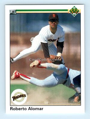 1990 Upper Deck #346 Roberto Alomar San Diego Padres