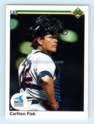 1990 Upper Deck #367 Carlton Fisk Chicago White Sox