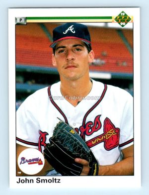 1990 Upper Deck #535 John Smoltz Atlanta Braves