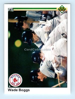 1990 Upper Deck #555 Wade Boggs Boston Red Sox